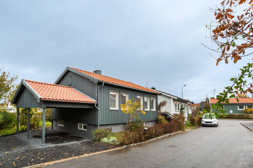 18. Byte av fasadpanel till villa